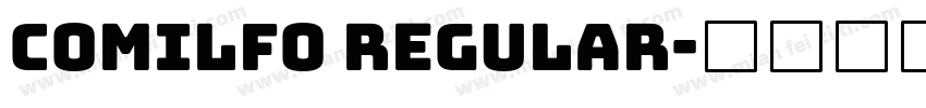 Comilfo Regular字体转换